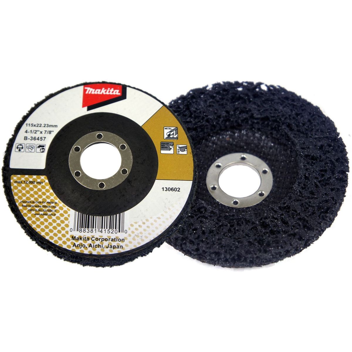 Disco De Limpeza B-36457, Preto, marca Makita - Foto Principal