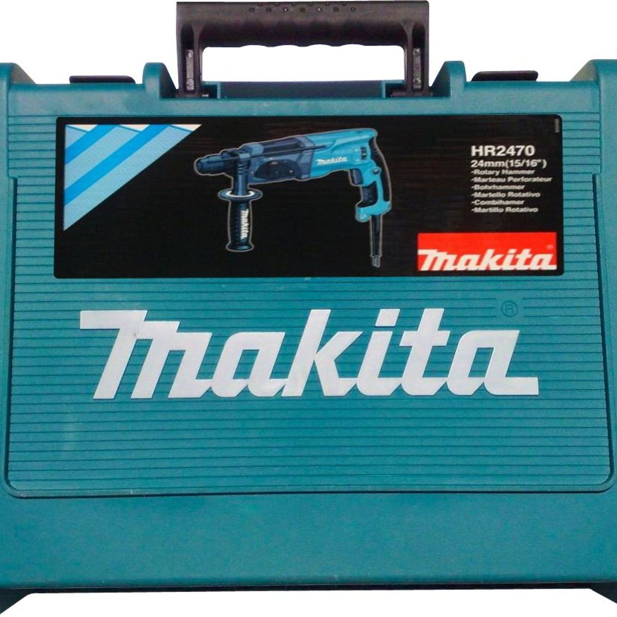 Martelete Sds Plus 800W 24mm HR2470 220V, marca Makita - Foto 2
