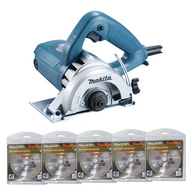 Serra Mrmore 1.300W  127V + 5 Discos Diamantado Liso