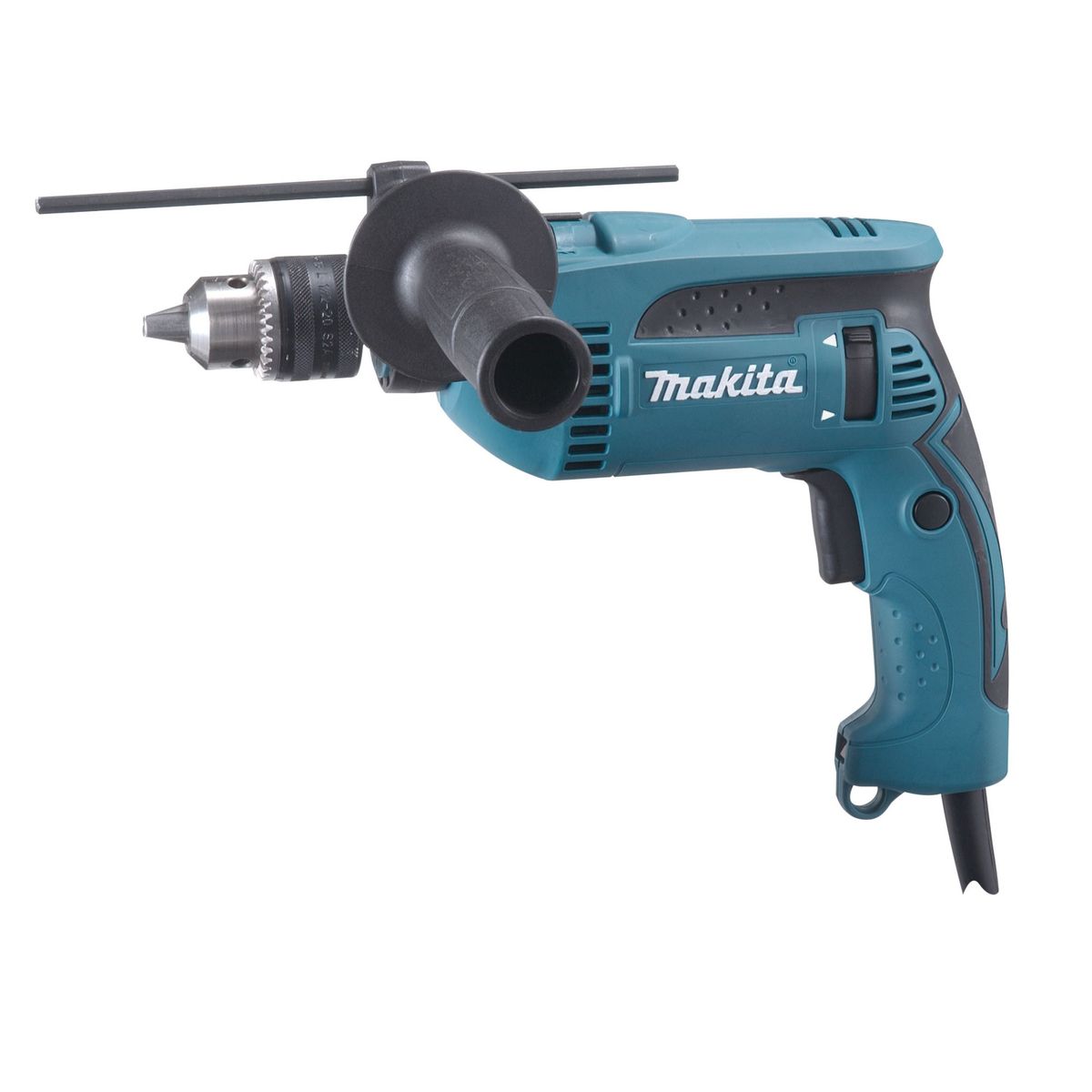 Furadeira de impacto 1/2" 760 Watts 220V 1 Velocidade Variável e reversível Azul HP1640, marca Makita - Foto Principal