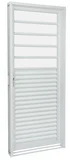 Porta Vidro e Travessa Aço Esquerda 217x87x6,5cm Pratika