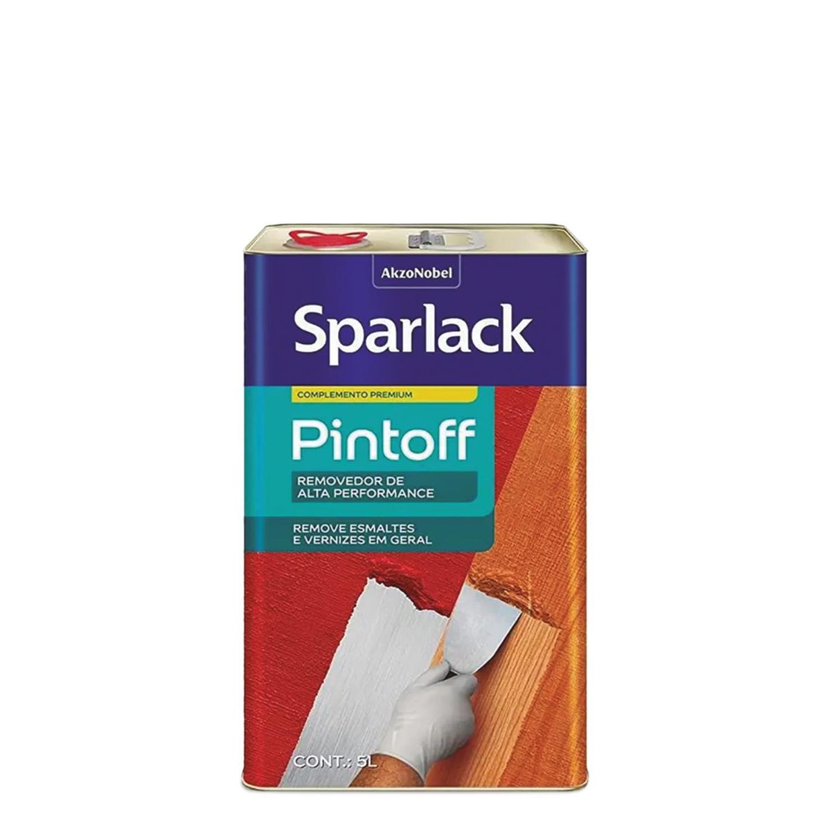 Removedor de Tintas Pintoff, Incolor, 5L, marca Sparlack - Foto Principal