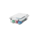 Caixa Organizadora Baixa 26x17x8cm 2,3L Cristal