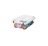 Caixa Organizadora Média 40x27x13cm 8,6L Cristal