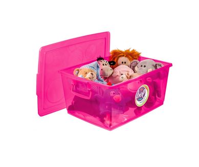 Organizador com Trava Pink 30L 56x24x38