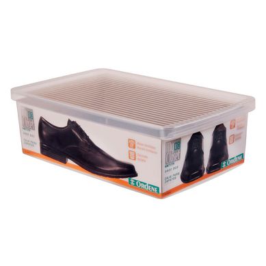 Caixa para Sapato Grande Transparente 23x11x35