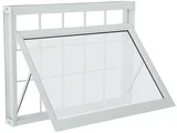 Janela Maxim-ar Aço Quadriculada 60x80x8cm Pratika