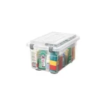 Caixa Organizadora 26x17x14cm Top Stock 4,3ml Cristal