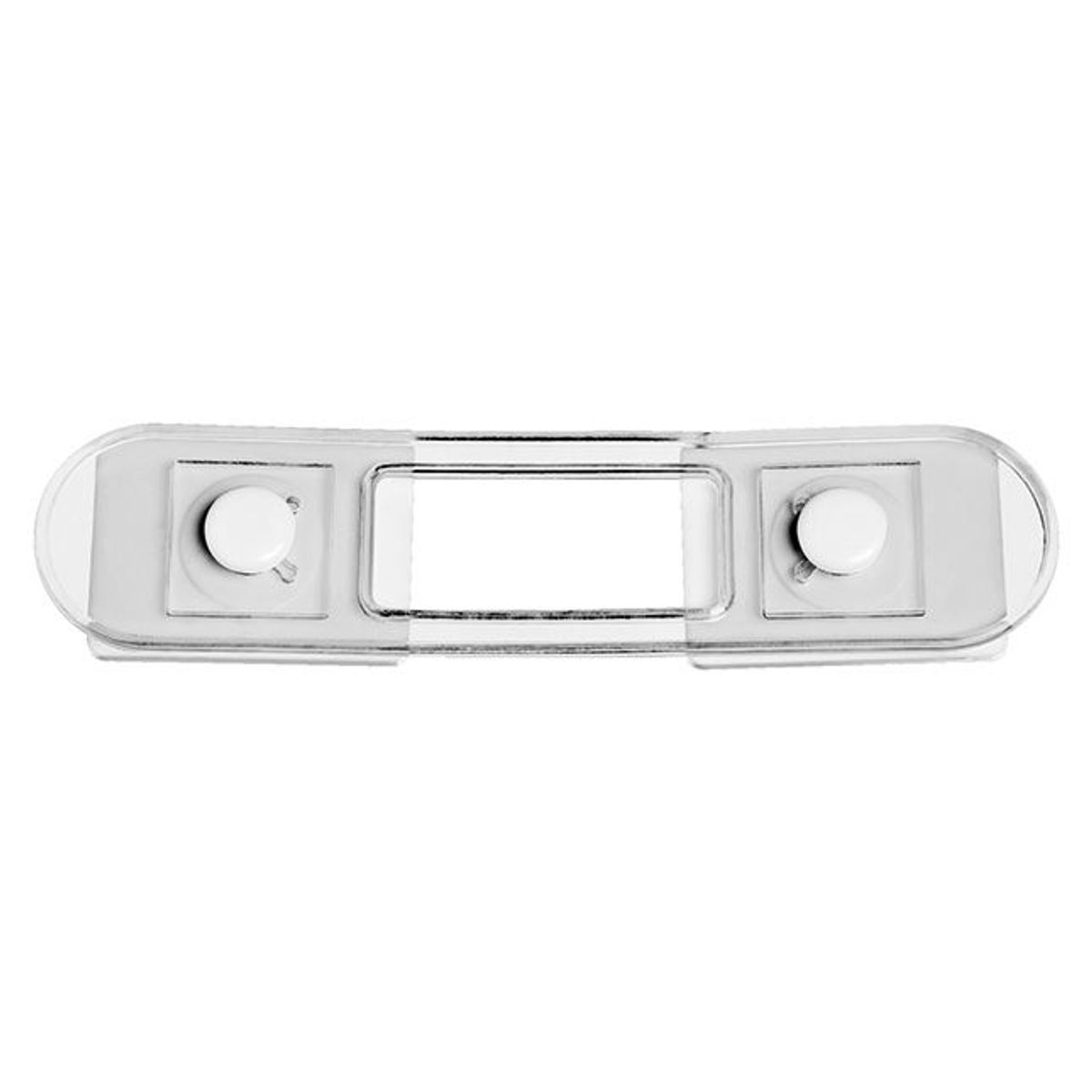 Trava Multiuso Flexível 2 Unidades 12cm Transparente, marca Ordene - Foto Principal