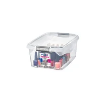 Caixa Organizadora Baixa 31,8x22,8x13,1cm 6L Cristal Sanremo