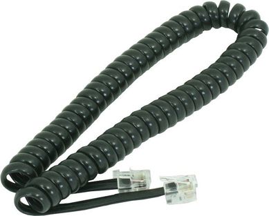 Cordao Espiral 4P4C 2M Preto