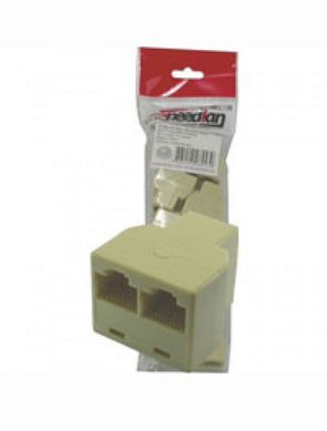 Adaptador Rhj45 8P8C 3 Fmeas Bege