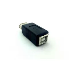 Adaptador Usb-A Femea x Usb-A Fêmea Preto