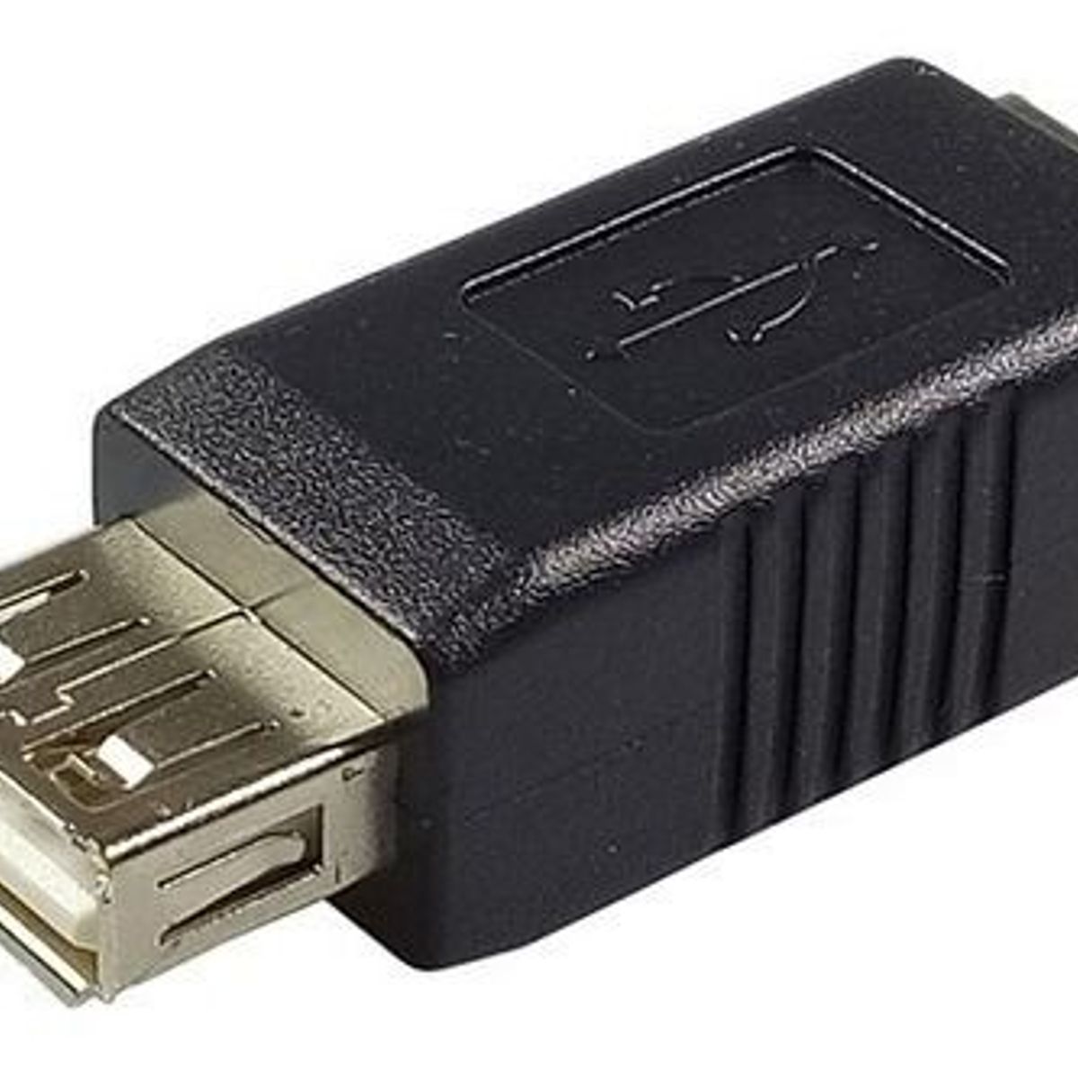 Adaptador Usb-A Femea x Usb-A Fêmea Preto, marca Dual - Foto 2