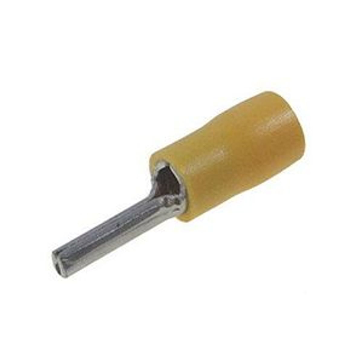 Engate Terminal Pino Longo 2,7x6,6cm Amarelo 20 Peças Dualcomp, marca Dualcomp - Foto Principal