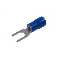 Terminal Forquilha 1.30-2.60mm Azul Dualcomp