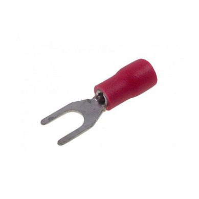 Terminal Forquilha 0.25-1.60mm Vermelho Dualcomp