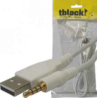 Cabo P2 Estreo 4C x USB-A M 2.0 1,8m