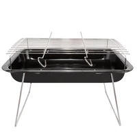 Churrasqueira Praiana 41x28x25cm em Aço Pintado Mor