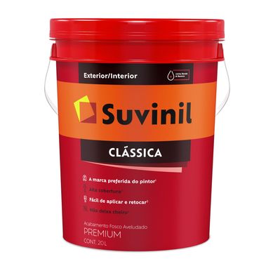 Tinta Fosco Exterior e Interior Maxx Rendimento Premium 20L Branco