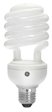 Lmpada Fluorescente Eletrnica Espiral Luz Amarela 18W T3 2700K 220V