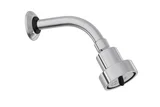Ducha Redonda de Parede Cromada com Tubo Izy