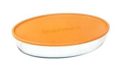 Assadeira Oval, Cristalino, 2,4L