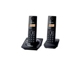 Telefone Digital e Ramal sem Fio com Identificador de Chamadas Preto