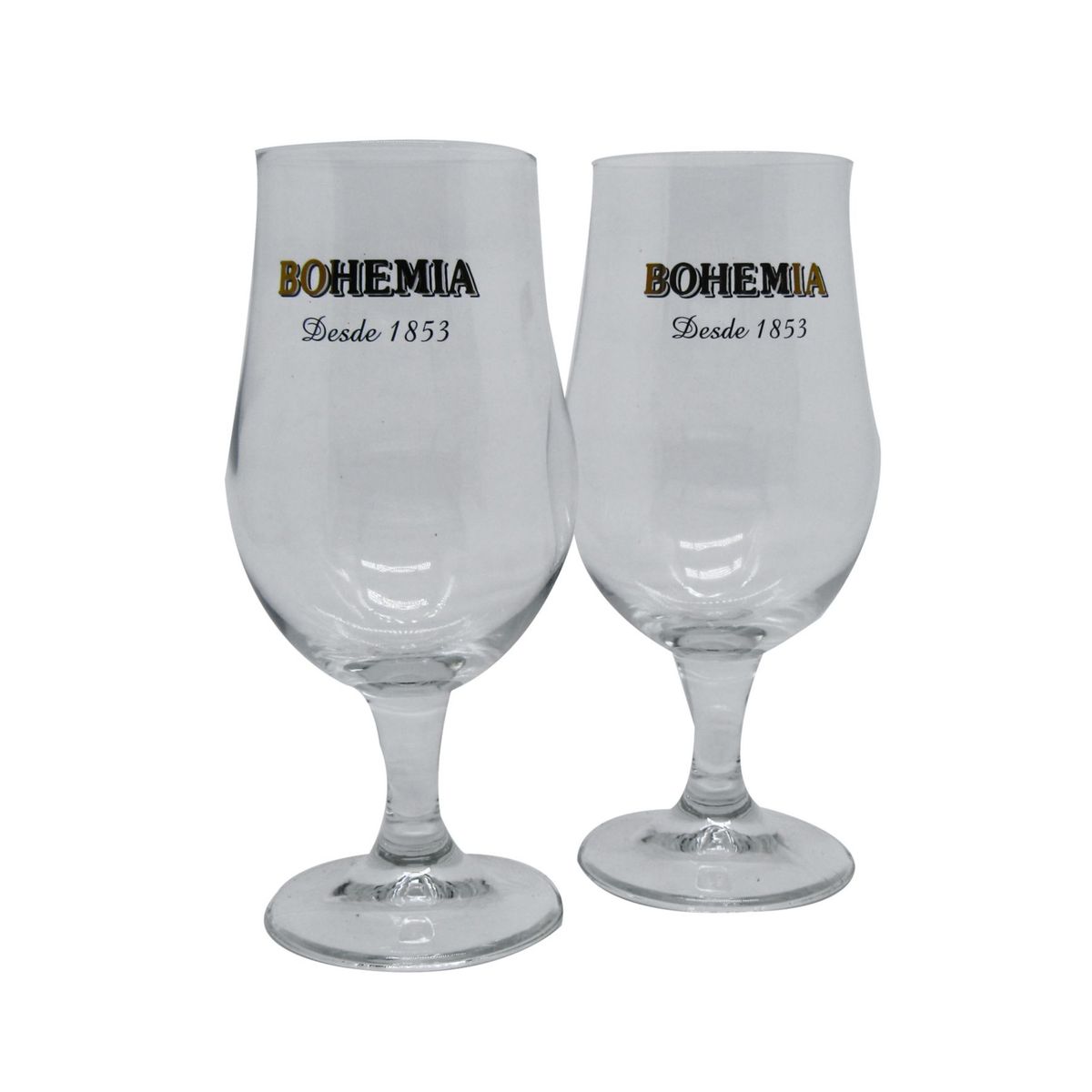 Conjunto de Taças de Cerveja 2 Peças Bohemia 380ml Transparente, marca Globimport - Foto 2