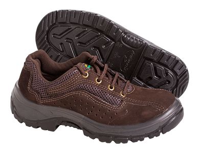 Sapato Couro Nobuck 39 WSPN4400, Marrom