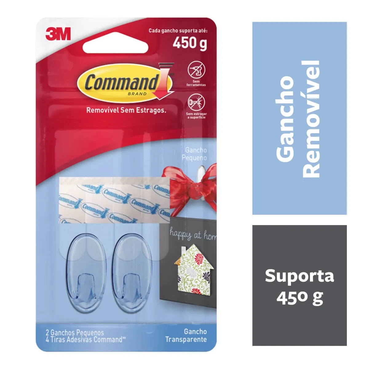 Gancho Command Pequeno 3M, marca 3m - Foto Principal