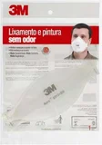 Máscara Lixamento Pint S/Odor Aura, Branco