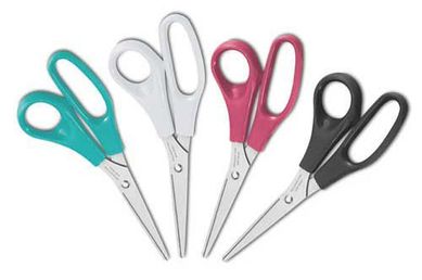 Tesoura Uso Geral Inox 7 Supercort, Preto
