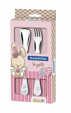 Conjunto Talher Infantil 2 Peas Le Petit