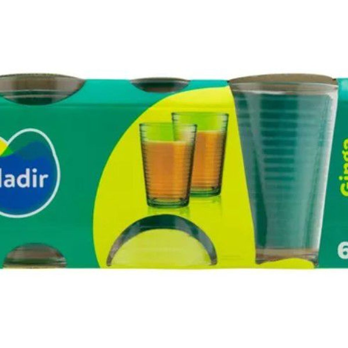 Jogo 6 Copos para Água Ginga Cristalino 265ml Nadir, marca Nadir Figueiredo - Foto Principal