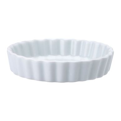 Forma Canelada Baixa Calorama Porcelana, 13cm