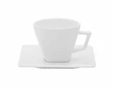 XÍcara Chá Pires Quartier , Branco, 200ml