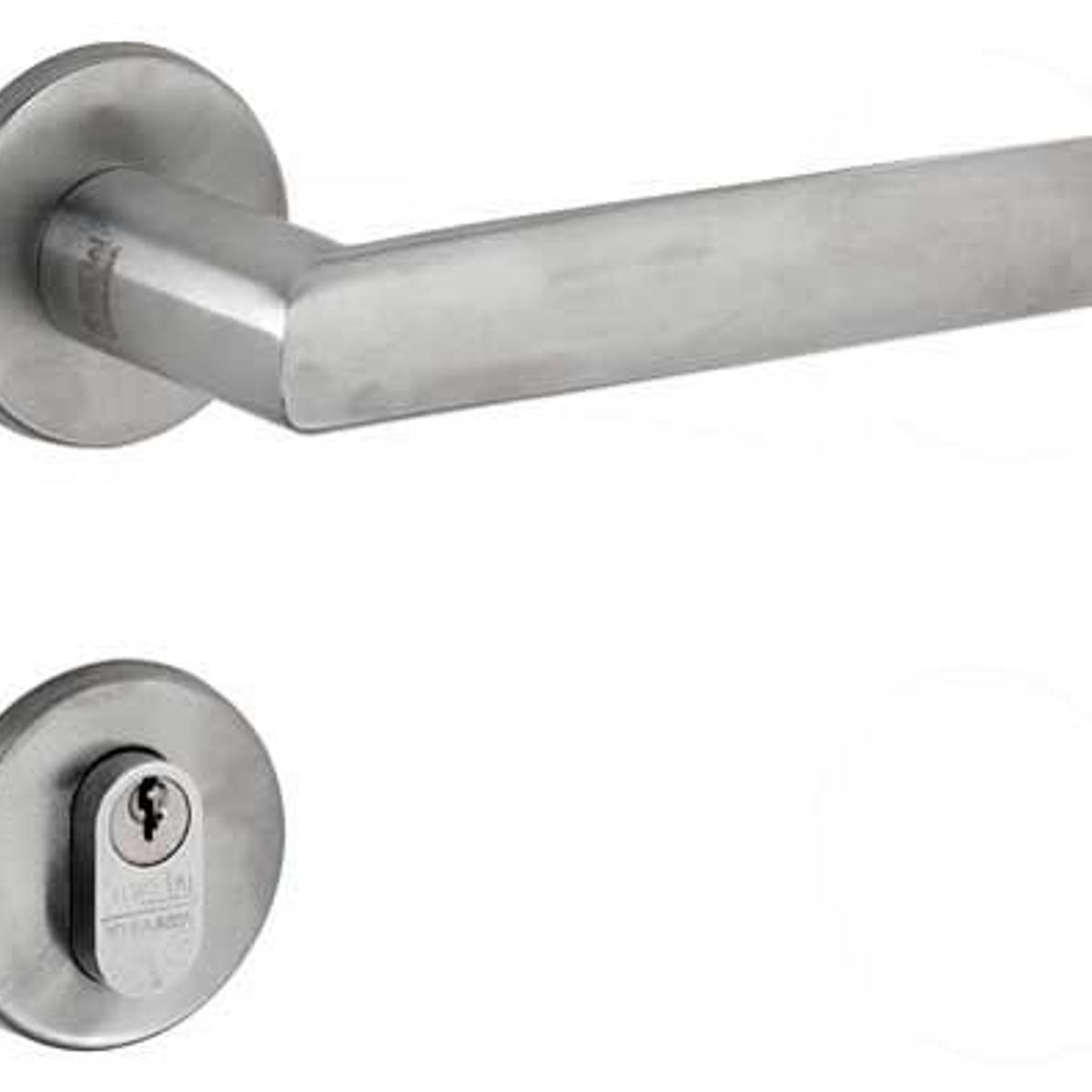 Fechadura 892 Externa 55mm Escovado, marca La Fonte - Foto 2