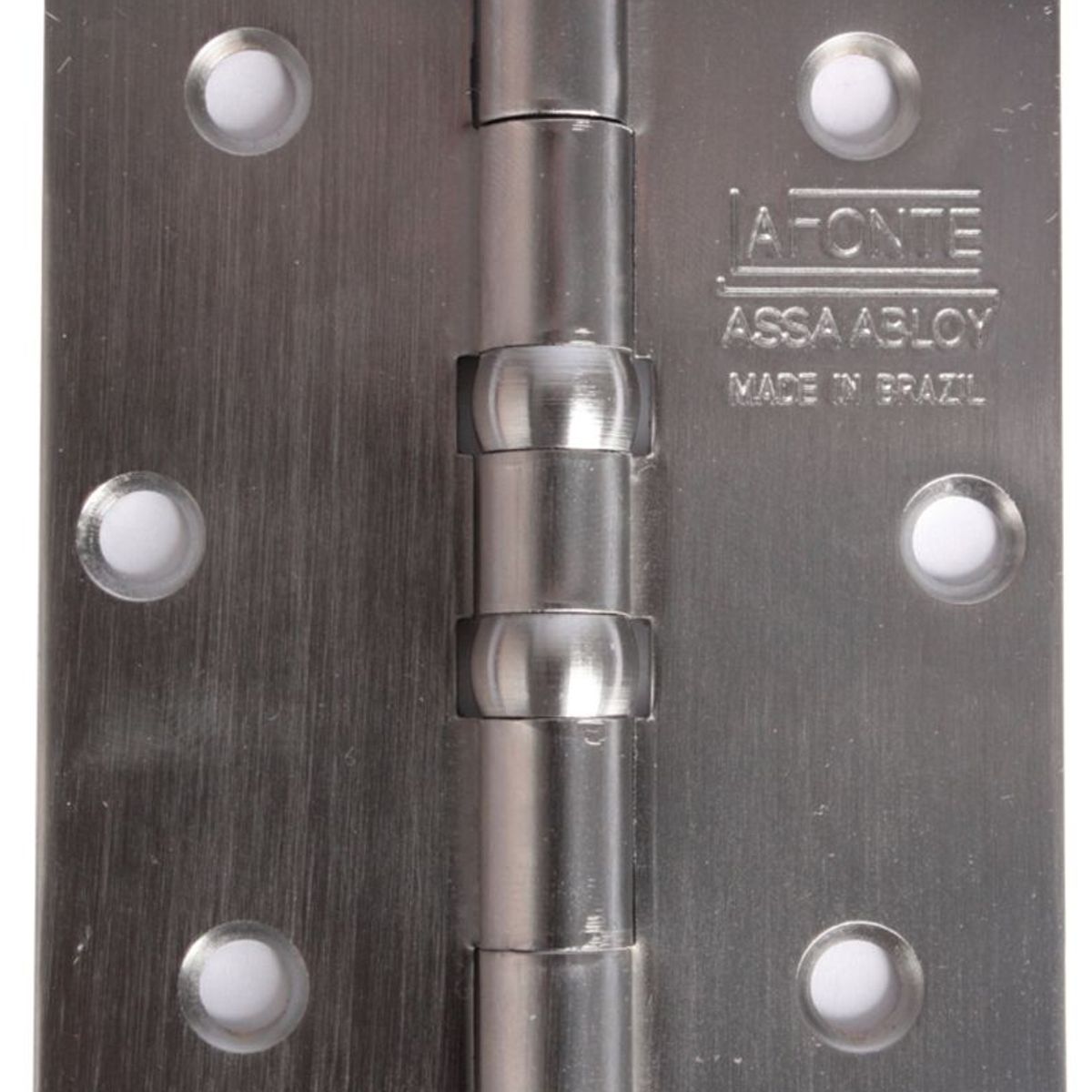 Dobradiça V500 Aço com P, marca Lafonte - Foto Principal