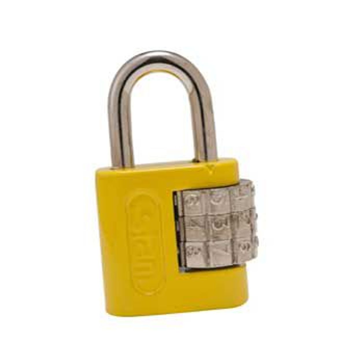 Cadeado Segredo, Amarelo, 25m, marca Stam - Foto Principal