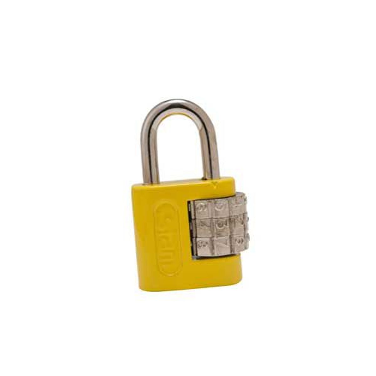 Cadeado Segredo, Amarelo, 25m, marca Stam - Foto Principal