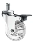 Rodizio Rpif 075 Inc, Transparente, 7,5cm