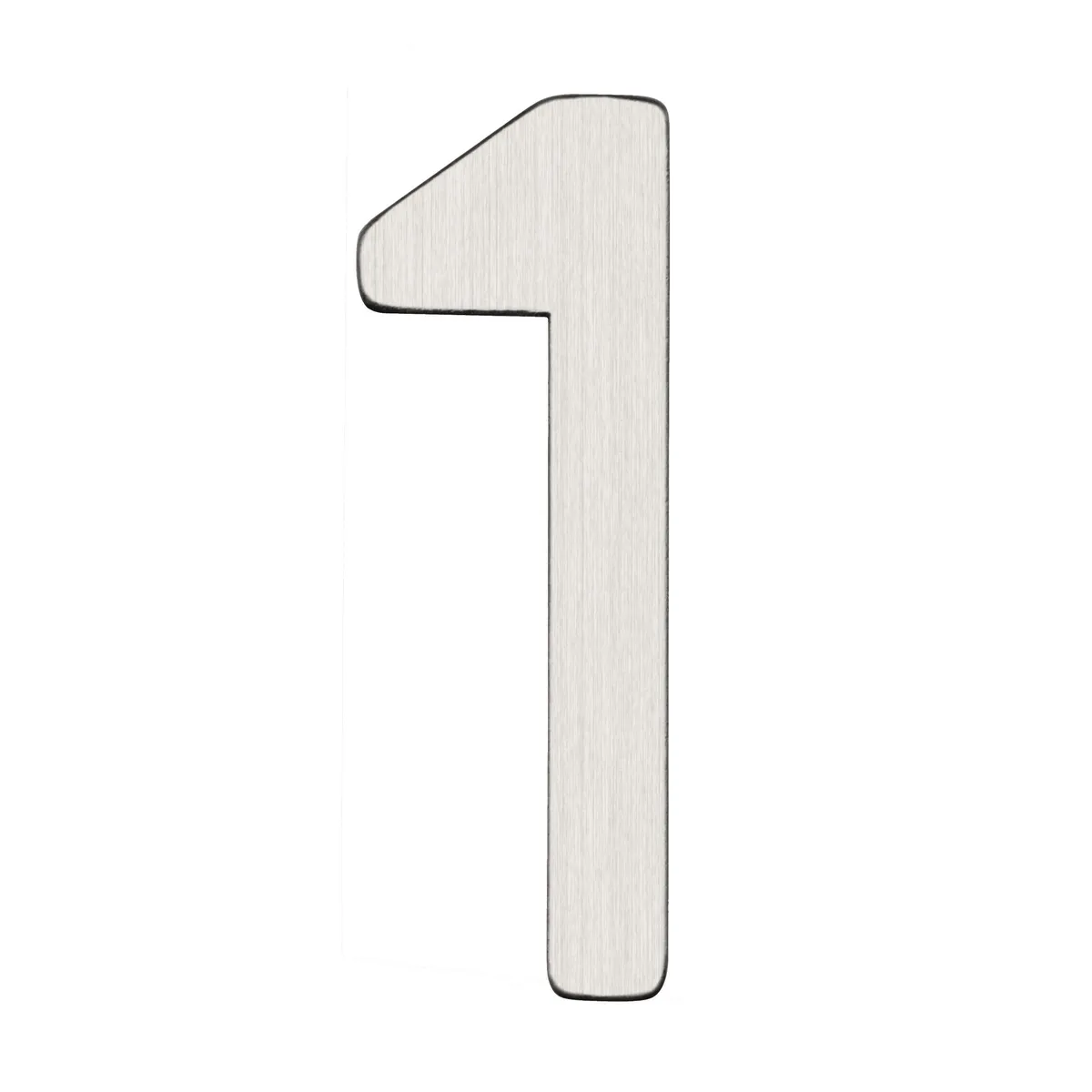 Algarismo IL ALG Chapa 100 1 Inox Polido, marca Italyline - Foto Principal