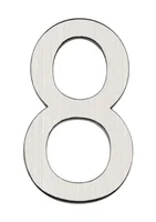 Algarismo IL Chapa 50 8 Inox Polido