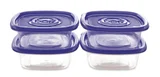 Conjunto Pote Pop Quadrado 4 Peças, Sortido