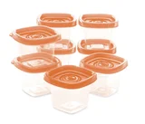 Conjunto Pote Pop Quadrado 8 Peças, Sortido