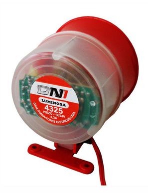 Sirene para Incndio 12/24V 115Db com Luz