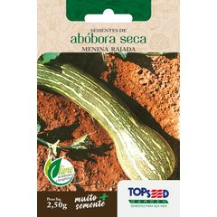 Semente Horta Abóbora Menina Rajada