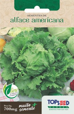 Semente Horta Alface Americana