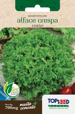 Semente Horta Alface Crespa Vero